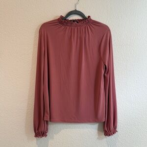 Zara blush pink blouse